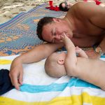 Отдых с годовалым ребенком зимой